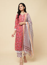 Pretty Salwar Suit in Maroon